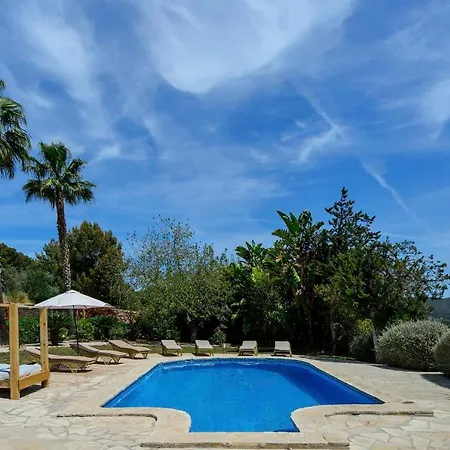 Can Sonrisa - Peaceful And Private With Sea-view And Sport Courts * Santa Eulària des Riu