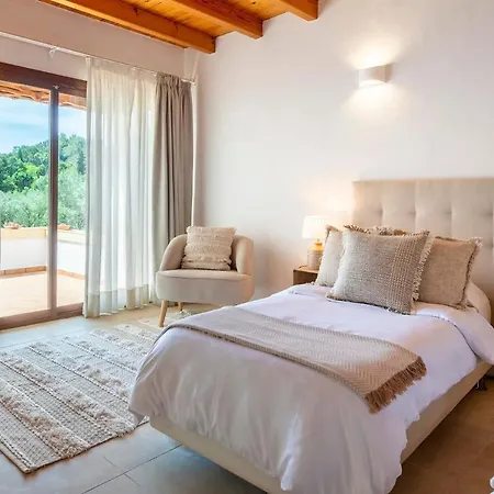 Can Sonrisa - Peaceful And Private With Sea-view And Sport Courts Βίλα Santa Eulària des Riu